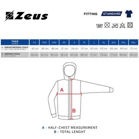Детско Яке/Ветровка ZEUS Rain Jacket Start Nero 529984 RAIN JACKET START изображение 12